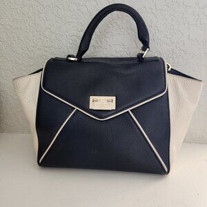 Kate Spade Black & White Leather Shoulder Bag /Handbag